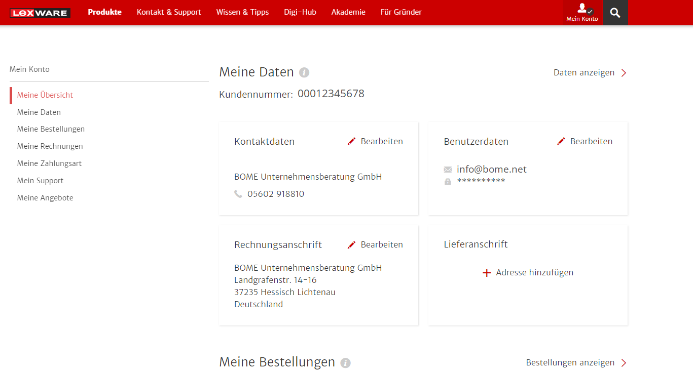 Wo finde ich meine Lexware Kundennummer - Lexware Kunde - Programm und Kundennummer