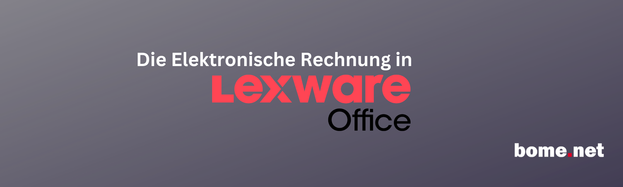 E-Rechnung in Lexware Office